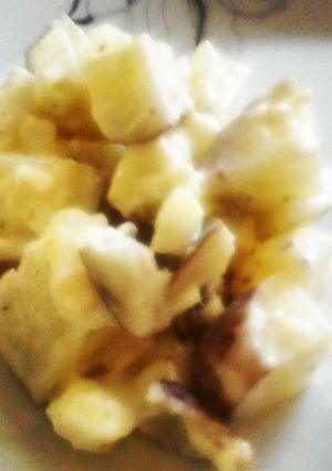 A picture of Cold Potato salad.