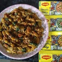 A picture of Sitaphal ki khti mitthi sabji.