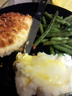 A picture of Parmesan Garlic Chicken.