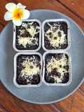 Brownies Lumer Shiny Crust Cup ala Bali (Lumernya Sampai ke Hati)🥄🍫🧀