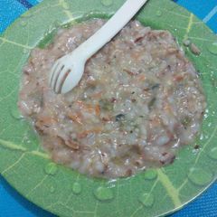 A picture of Nasi tim sayur ikan nila (mpasi 10m+).