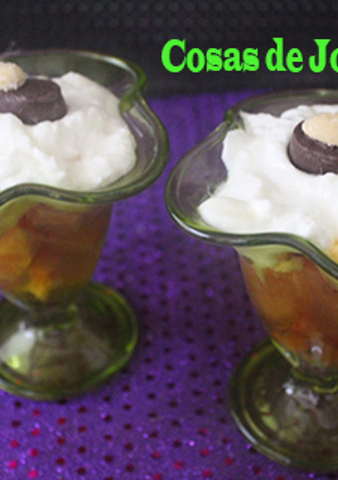 Una foto de Higos y melón con yogurt