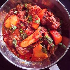 A picture of Gosht ka masala salan.