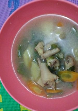 Foto resep Sop ceker
