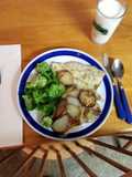 Lemon pepper baked trout