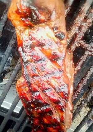 A picture of Strawberry Jalapeño Pork Loin.