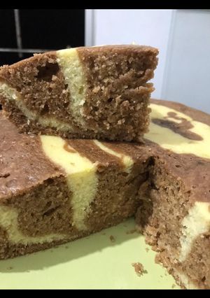 Una foto de Torta marmolada