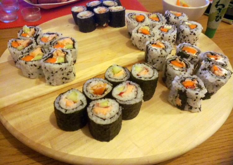 Recipe of Favorite Maki Sushi &amp; Californian Maki