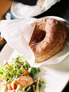 A picture of The Krispy Kreme Experience! Melt-in-Your-Mouth Doughnut.