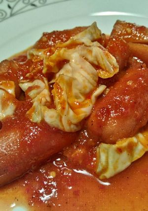 Foto resep Sosis Saus Tiram Pedas