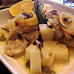 Lemon Rosemary Roasted Chicken and Potato A picture of Lemon Rosemary Roasted Chicken and Potato.