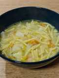 Tarragon Vegetable Soup with White Pepper