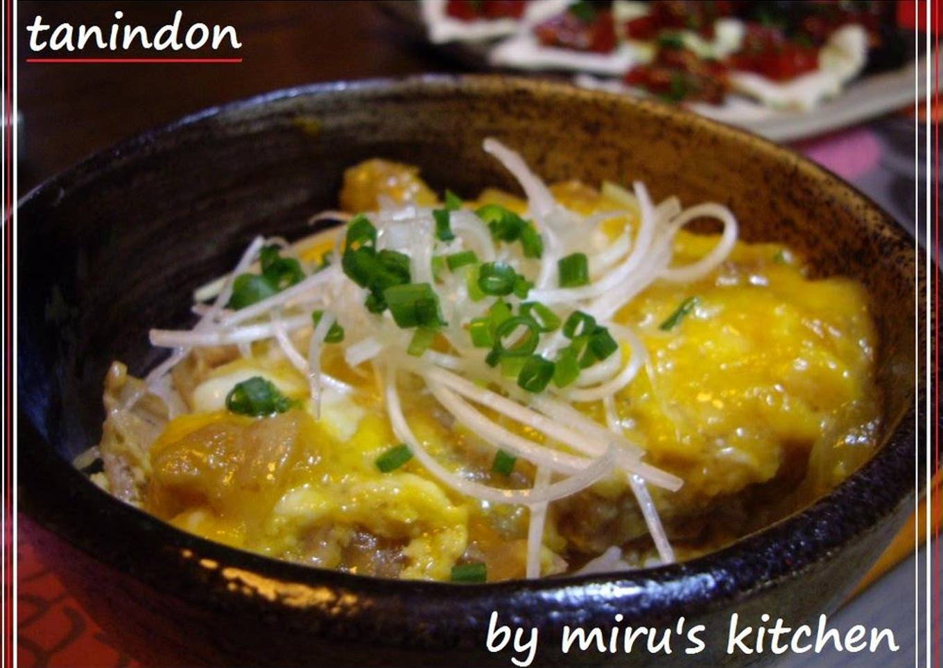 Creamy, Fluffy Pork and Egg Rice Bowl