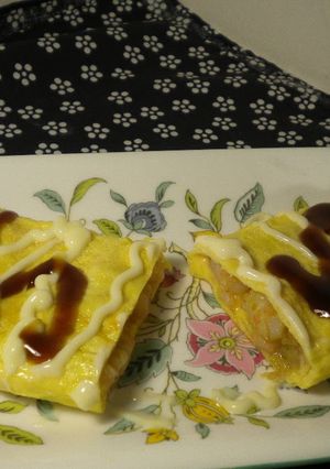 A picture of Shrimp Omelette.