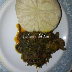 A picture of Golden vita with vegetable soup.