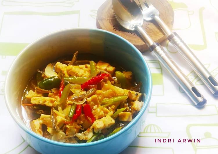 Tempe teri masak tauco