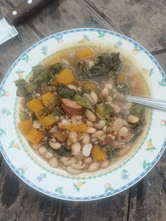 Una foto de Porotos con mote