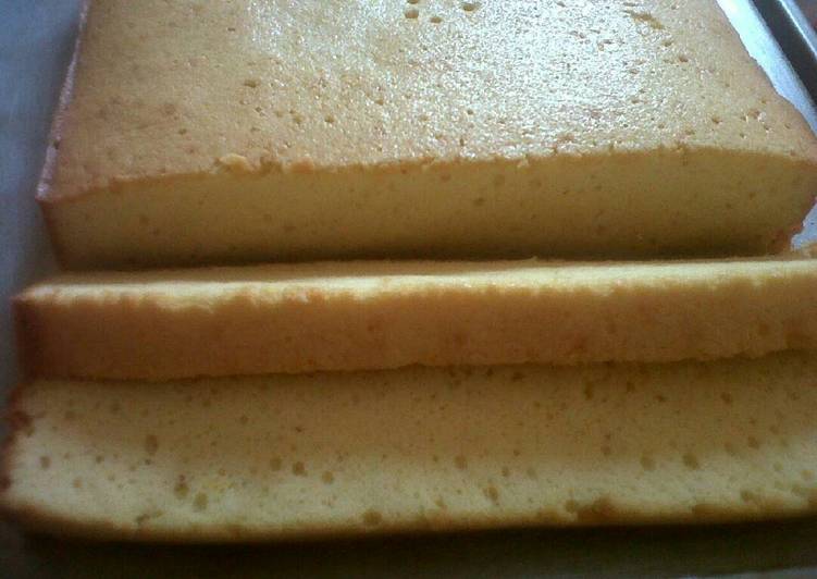 Bolu putih telur enak lembut tanpa bau putel