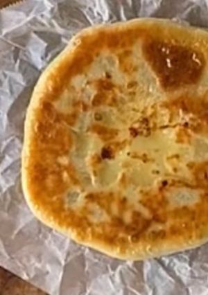 صورة لوصفة خبز الصاج بالجبن