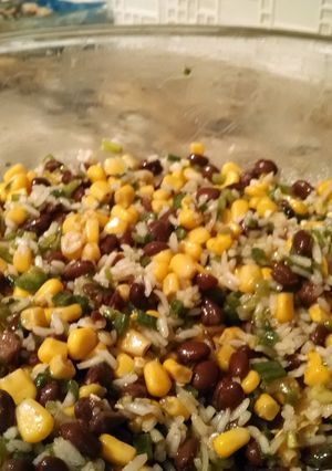 A picture of Spicy Corn Salad.