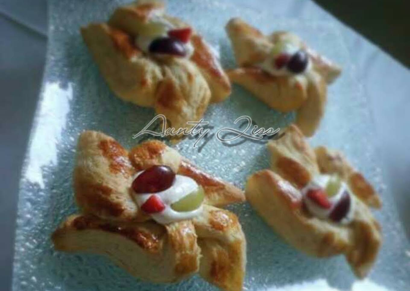 Danish Pastry with Greek Yoghurt pastry cream