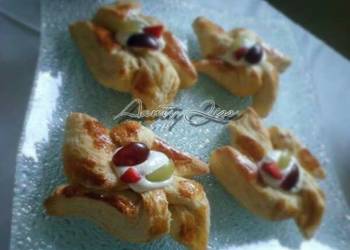 Update, Making Recipe Danish Pastry with Greek Yoghurt pastry cream Delicious Nutritious