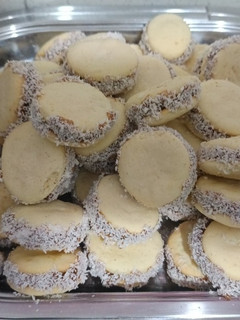 Una foto de Alfajores de maicena