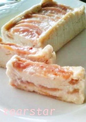 A picture of Egg-free Peach Yogurt Okara Cake.