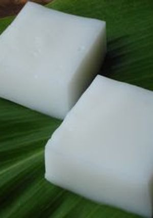 A picture of Hau Pia: Hawaiian Dessert.