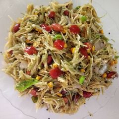 A picture of Mint Vermicelli upma.