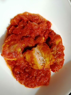 Una foto de Bacalao con tomate de Semana Santa