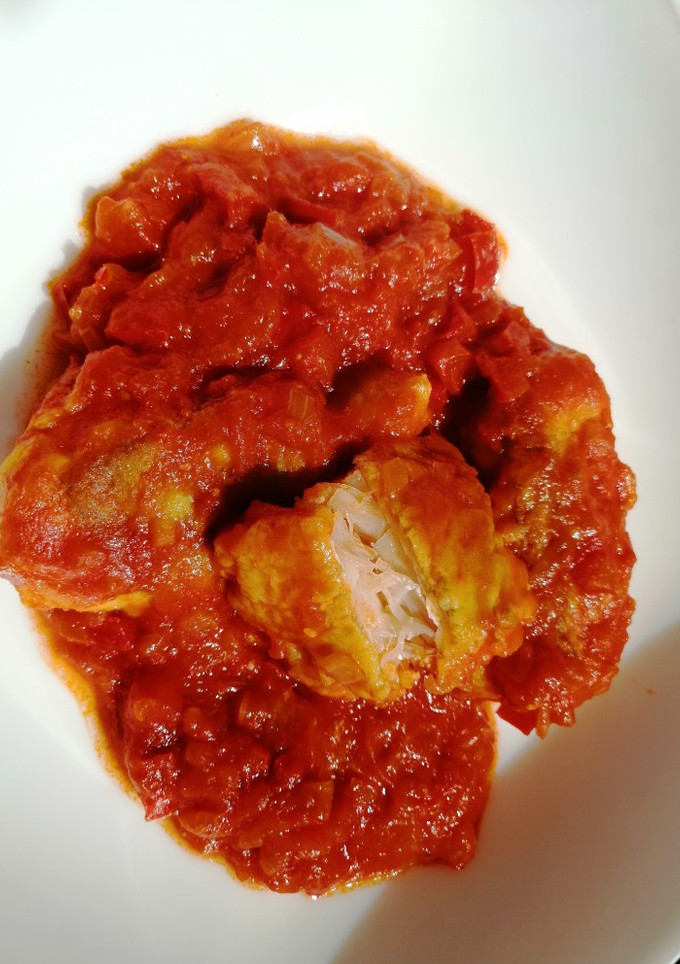 Una foto de Bacalao con tomate de Semana Santa