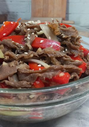 Foto resep Tumis Daging Paprika
