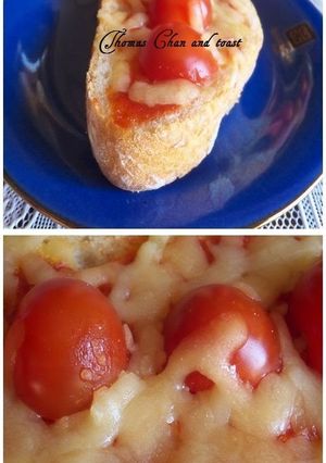 A picture of Fresh Tomato on Toast.