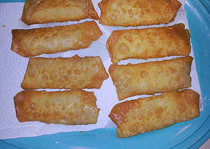 Chocolate Hazelnut Dessert Egg rolls