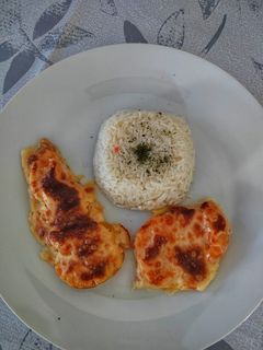 Barackos/kukoricás csirkemell recept fotója