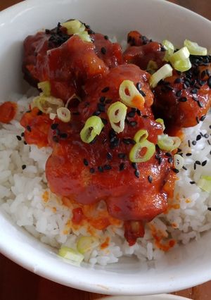 Foto resep Yangnyeom chicken