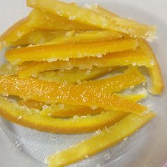 Orange peel candy A picture of Orange peel candy.