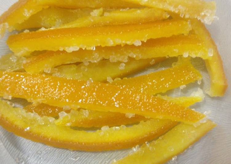 How to Prepare Favorite Orange peel candy