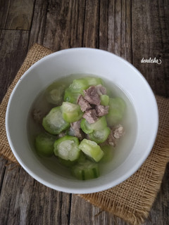 Foto resep Sup Oyong/Gambas