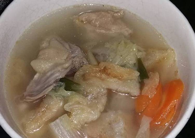 Resep Sup Hipio/perut ikan, Enak Banget