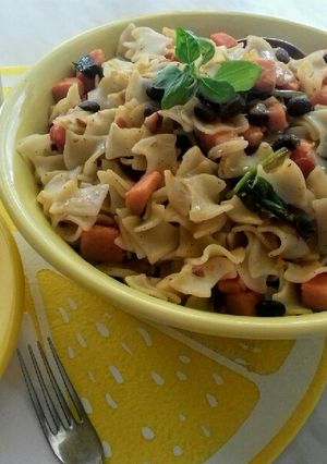 Kubai"feketebabos tészta" recept fotója