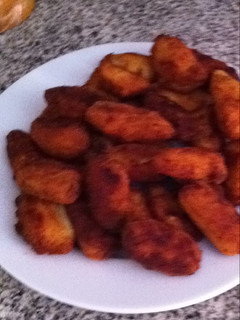 Una foto de Croquetas de jamón de la tía lu