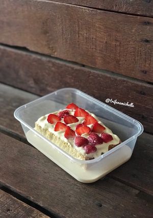 Foto resep Cake Mandi Susu (milk bath cake)🛁