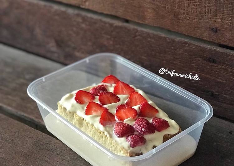 Cake Mandi Susu (milk bath cake)🛁