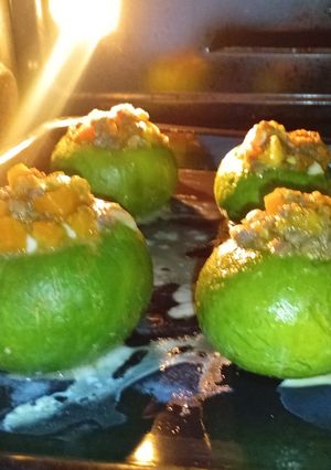 Una foto de Zapallitos rellenos deliciosos