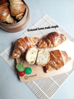 Foto resep Croissant home made simple