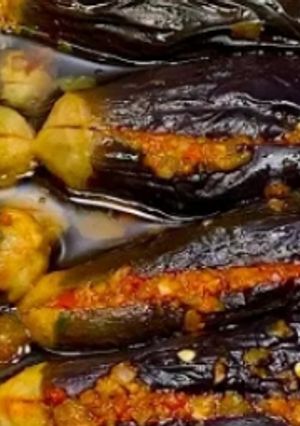 صورة لوصفة باذنجان مخلل 🍆