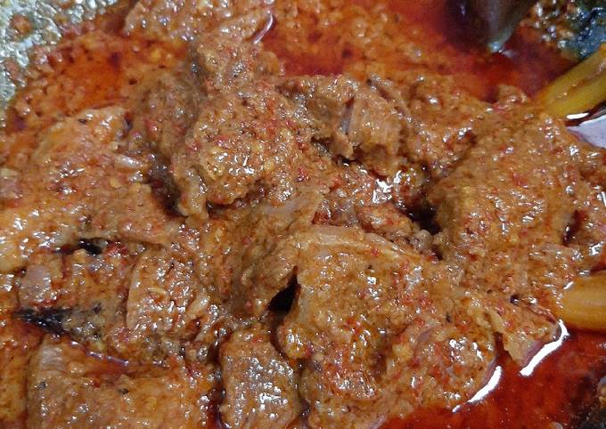 Resep Rendang simple presko yang Lezat