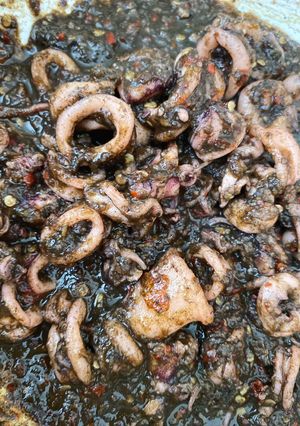 Foto resep Cumi Hitam (simple)